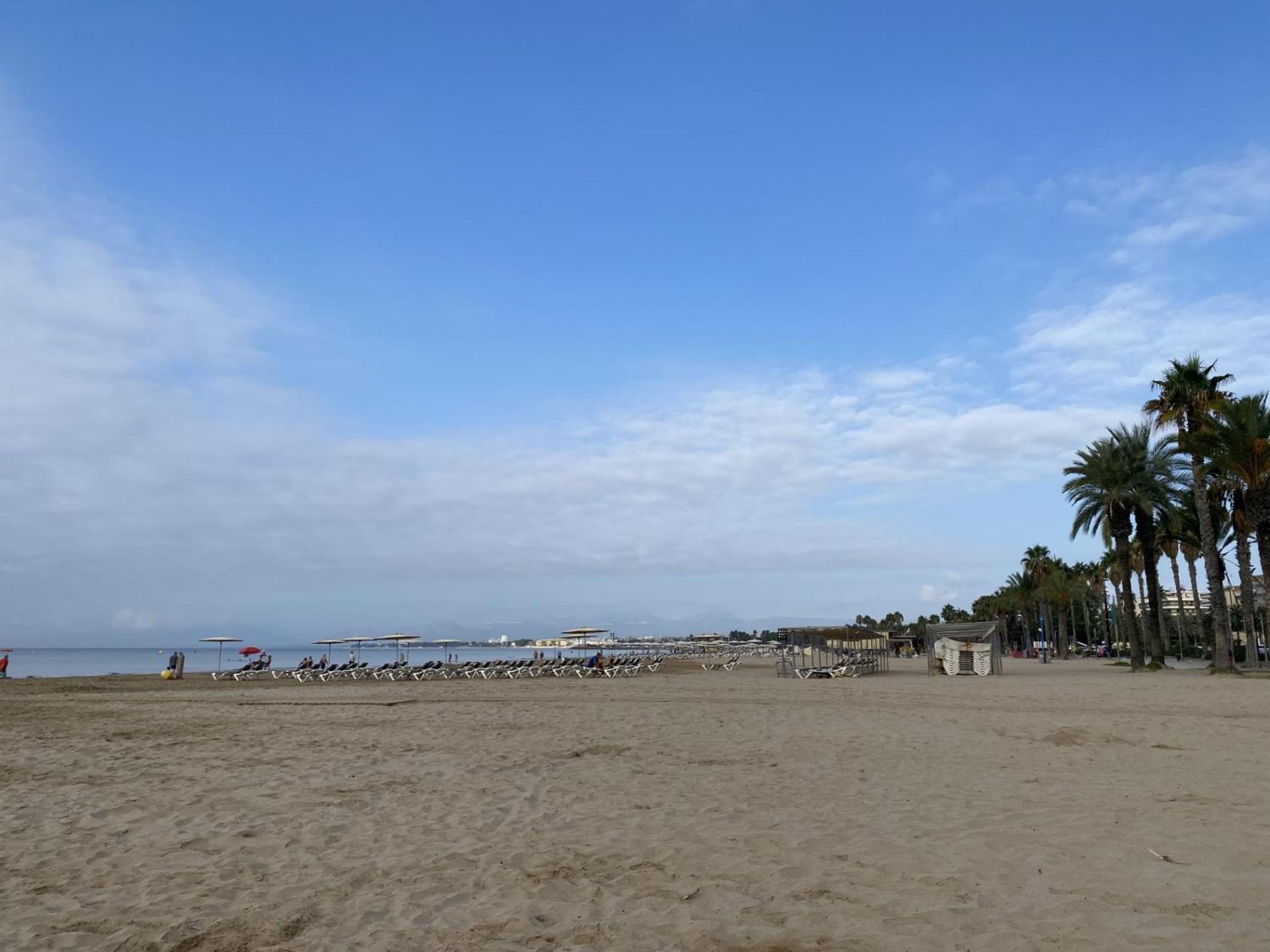 Apartamento Con Piscina En 1ª Linea De Playa En Salou Esterno foto